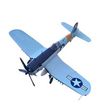 모형자동차 모형전투기1:72 미국 해적 F4U 전투기 시리즈 시뮬레이션 된 2 차 세계 대전 항공기 캐리어 ABS, 03 F4U-4.2