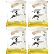 [일본다시팩 무첨가] 산코산업 고다시 가다랑어 88g×50포×1세트, ｘ４