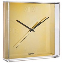 Kartell 카르텔 두어 겸용 시계 TIC&TAC 틱택 W29.5H29.5D8cm 골드 SFCL-K1910-GG 필립 스탈크