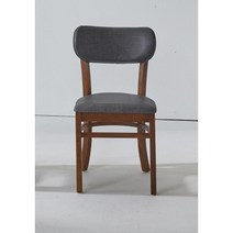 네츄럴홈 레스트체어 업소용의자 캐빈의자 하우스체어 식탁의자 원목의자, 선택4_하우스 체어/월넛-그레이