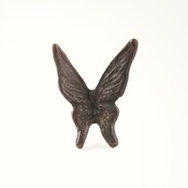 나비손잡이주물 문 손잡이 핸들 장식 x4개, 단품