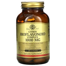 Solgar 솔가 시트러스 바이오플라보노이드 컴플렉스 1000mg 100정, 100 개, 1개