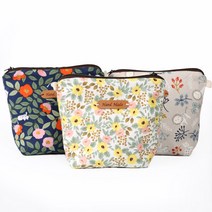 [펠트친구] 세이지 사각 파우치 만들기, 플라워, 1개