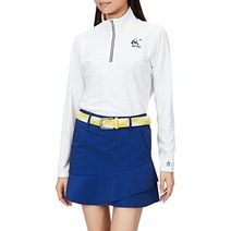 173837 골프셔츠 먼싱웨어 여성용 골프 긴팔 셔츠 보온 자카드 (22 가을 겨울 모델)