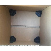 택배상자 플라스틱 각대 모서리 3면 코너 보호대 가드 (80x80 100개가격), 140x140블랙