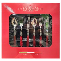 디앤디 로마 커트러리 2인조 6P 세트, 보르도펄