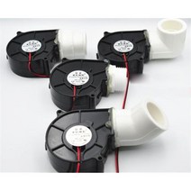 dc5v 1.2w 12v 24v 4.4w 3500rpm 새로운 7.5cm 원형 구멍 팔꿈치 7530 팬 터빈 공기 송풍기 가습기, c, C