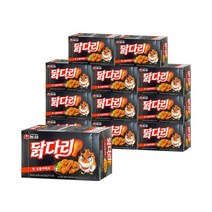 농심 닭다리 핫숯불바베큐 66g x 12개 과자 스낵, 단품