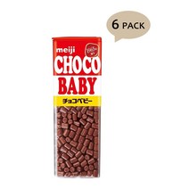 일본 Meiji 메이지 초코 베이비 점보 102g 6팩 Meiji chocolate baby jumbo