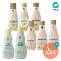 청정원 ★청정원 마요네즈 8종 2개묶음 골라담기, 5. 프레시 마요네즈 500g x 2개