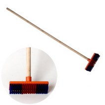 120cm PVC 바닥청소용 자루 각솔 화장실 베란다 바닥청소 타일청소