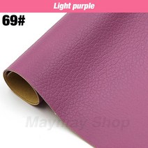 가죽 PU 자체 접착 수정 수리 패치 스틱 온 소파 보조금 패브릭 스티커 스크랩북 소재, 30 Light purple_01 137x10cm