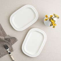 시라쿠스 메이플 레스토랑 예쁜그릇 피클접시, 2P, 화이트