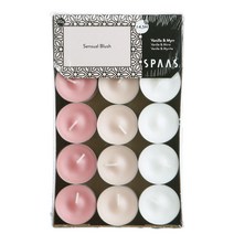 티라이트 향초 30개 다색 종이팩 SPAAS, 10 센슈얼 블러시