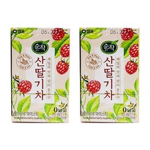 샘표 순작 과일의 맛 콜드브루 아이스티 20T 1+1 산딸기 청귤 티백차 에이드활용, 순작 산딸기차 20T 2개