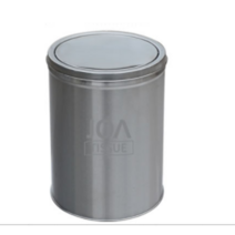 스텐 뚜껑 미니휴지통 회전식 스윙휴지통 업소용 화장실 사무실 24x31, 뱅뱅이휴지통 폭205mm높이280mm, 1개