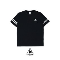 [르꼬끄] 테니스 에션셜 모노그램 선데이 반팔티셔츠 QO123TRS17BLK