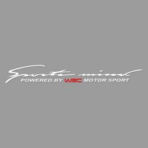 레니게이드튜닝 자동차 앞 뒤 유리 WRC 스티커 기아 스포티지 포드 퓨전 렉서스 RX 지프 레니게이드 유니버, Silver White, 1PC, 01 Silver White_01 1PC