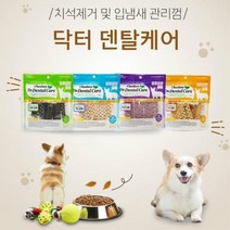 강아지입냄새관리 치석제거 껌간식 유산균 6팩 먹이, 1개