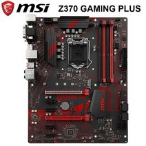 [해외] MSI Z370 GAMING PLUS 마더 보드 LGA 1151 DDR4 M.2 SATA III INTEL Z370 데스크탑 코어 I7I5I3 1151 DDR4 MSI Z, 상세내용표시