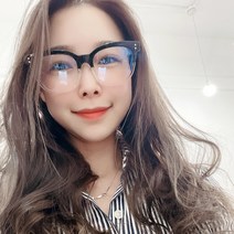 [라피던트] GOLDCAT 골드캣 빅 오버 뿔테 캣아이 안경 (UV400 자외선차단)