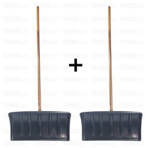 눈 넉가래(1+1) 다용도 넉가래 (기본형) 제설삽, 1세트(1+1), 1
