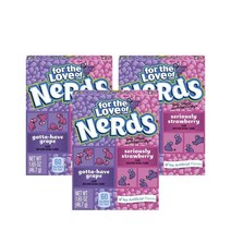 너드 포도 딸기 36개 Nerds Uva fresa, 3팩