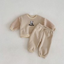맨투맨 상하 세트 캐주얼 여아 남아 겨울 외출 등하원룩 출산선물