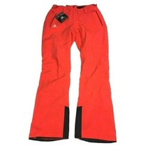 살로몬 스키복 바지 보드복 $230 Salomon IceGlory 여성 Insulated Ski Pants NWT Size L Red Waterproof Snow
