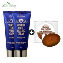 쇼킹풋필링크림 2개+쇼킹솝풋버전1개, 1set