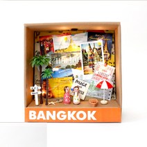 네모난기억 여행 추억 미니어쳐 만들기 DIY 키트 박스형 9종 국가, 7. 방콕
