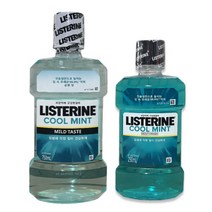 리스테린 구강청결제 쿨민트 750ml 1개+250ml 1개, 2개, 250ml