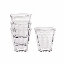듀라렉스 피카디 텀블러잔 130ml 4P (강화유리컵), 1개
