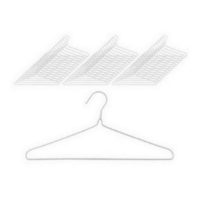 세탁소 옷걸이, 백색, 200개