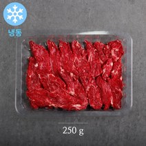[냉동] 명품한우금오 1등급 한우 제비추리 기획(250g+250g) 암소, 2개