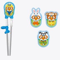 뽀로로 장식교체 오른손용 교정젓가락 어린이젓가락 아동센타 유치원준비물