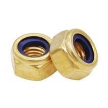 일반 나이론 너트 아연도금 천연색 나이론너트, M8 (아연도금)