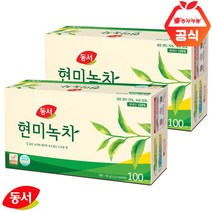 동서 현미녹차 100T+100T, 단품