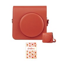 인스탁스 스퀘어 SQ1 전용 케이스 + 미니앨범S 증정, SQ1 전용케이스[오렌지]+미니앨범S 1개