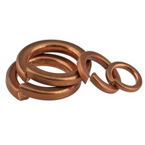 동 와샤 황동 스프링 와셔 청동 구리 황동 분할 스프링 잠금 와셔 M3 M4 M5 M6 M8 M10 M12, M4_5pcs