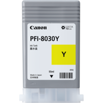 PFI-8030Y 캐논 플로터 정품 잉크 55ml TA-5200 TA-5300 노랑 옐로우 노란색 잉크, 노란색잉크, 1개