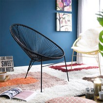 아리아퍼니쳐 Jess-Black 스트링체어 인테리어 안락의자, 단품, 1개