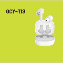 QCY-T13 블루투스 헤드폰 V5.1 가성비극강이어폰 무선 TWS 이어폰 터치 컨트롤 이어버드 4 마이크 ENC HD 통화 헤드셋 맞춤형 앱, T13 핑크 (케이스 포함)