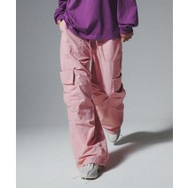 트래블 TRAVEL 스티치 파라슈트 팬츠 코랄 핑크 STITCH PARACHUTE 팬츠 CORAL 핑크