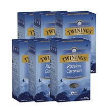트와이닝 러시안 카라반 잎차 티 125g Twinings Russian Caravan Loose Leaf Tea, 6팩
