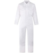 사무용팔토시 작업용 반 면 토시 순면 흰색 반사 원피스 작업복 노동 보호 용접 자동차 수리 차량 4s 스토어 방진 바지125744, 4XL, White