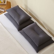 [르헤브] 잘자니 에어볼 메쉬 경추베개 빨아쓰는 일자목 거북목 목디스크 베개 (40x60), 차콜