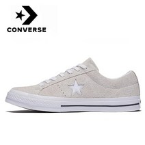 오리지널 converse one star 남녀 유니섹스 클래식 레저 스케이트 보드 스니커즈 경량 화이트 뉴 플랫 슈즈, us8.5 (eur42), 3