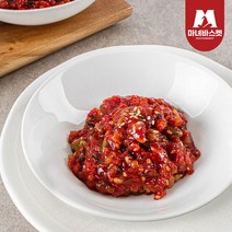 [마녀바스켓] 밥도둑 비빔낙지젓 500g+비빔오징어젓 500g, 단품
