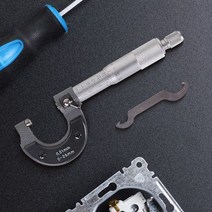 25 버니어켈리퍼스 정밀측정기 0 마이크로메타 노기스, 단품, 1개